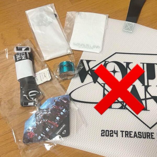2024 TREASURE FAN MEETING 【WONDERLAND】プレミアムシート 特典 アップグレードグッズ