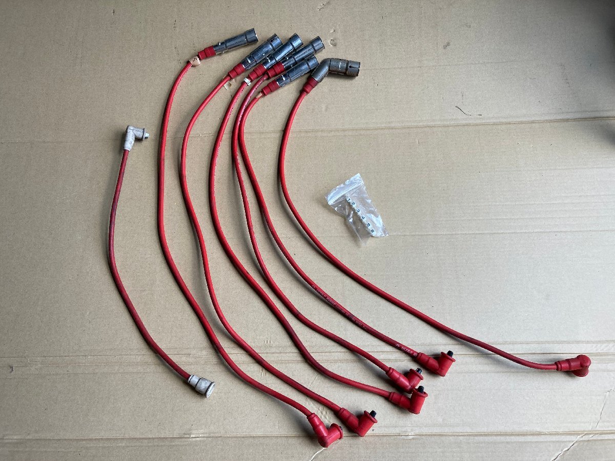 S30Z用新品-ウルトラULTRAプラグコード赤/フェアレディーZ/240Z