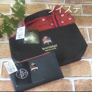 【ディズニー 】ツイステッドワンダーランド【ハーツラビュル寮】★2WAYランチバック&保冷インナーポーチセット
