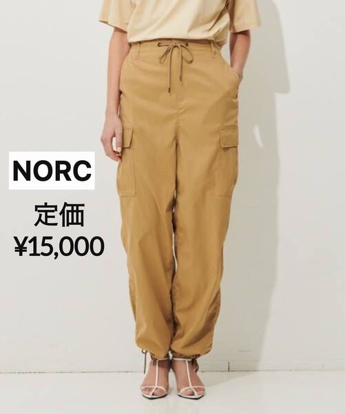 ノーク NORC スパンライクストレッチカーゴパンツ カジュアル ルーズパンツ チノ