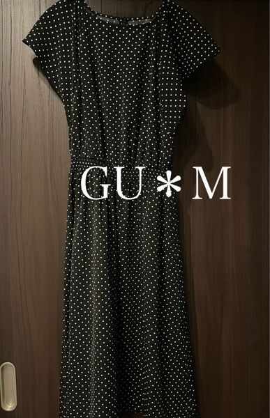 GU*ワンピース*ドット柄*マタニティ*水玉