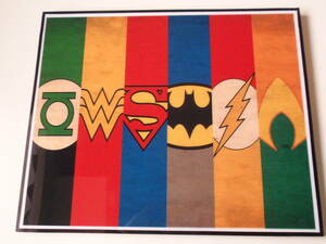新品＆即決！DCコミック　ジャスティスリーグ　バットマン　ワンダーウーマン　スーパーマン　ポップアートボード　＜壁掛けパネル＞
