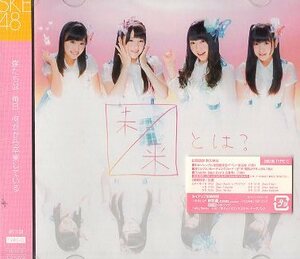 ■ SKE48 [ 未来とは? (Type-C) (初回限定盤) ] 新品 未開封 CD+DVD 即決 送料サービス♪