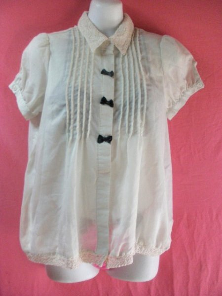 ＵＳＥＤ Ms Nonna ブラウス サイズＭ ベージュ