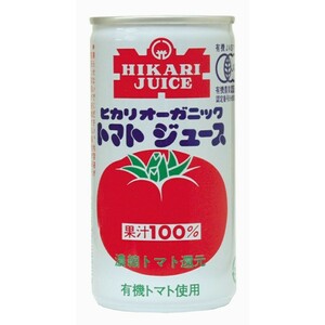 ヒカリ　オーガニックトマトジュース（有塩）　【190gＸ30本セット　光食品株式会社　0234】