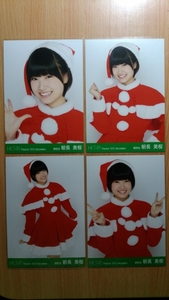 HKT48 月別生写真 朝長美桜 2013．December 4種コンプ