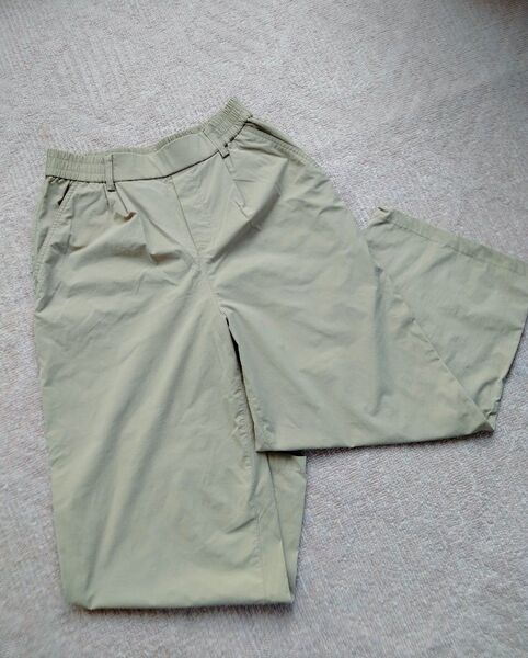 HK WORKS LONDONストレッチ チノパン風ゴムベルトボトム