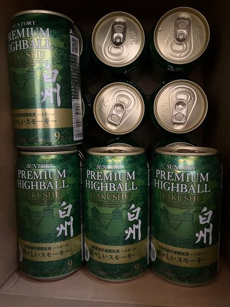SUNTORY プレミアムハイボール白州 清々しいスモーキー 350ml缶 16本 セット ウイスキー