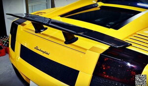 Lamborghini ランボルギーニ ガヤルド LP550 LP560 LP570 用 570タイプ カーボントランクスポイラー本物DryCarbon ドライカーボン