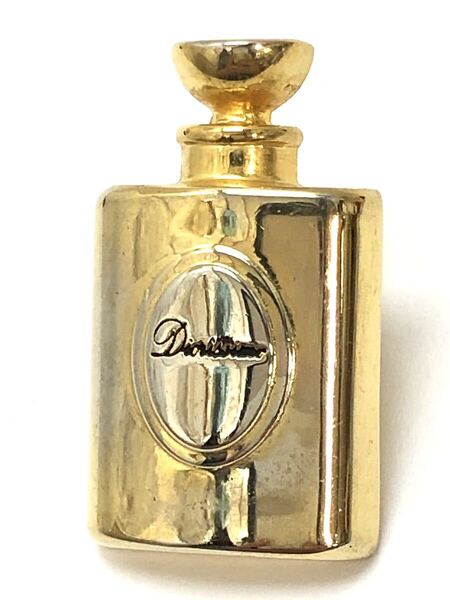 Christian Dior 香水瓶モチーフ ブローチ 18686718