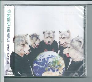 ♪CD MAN WITH A MISSION MASH UP THE WORLD 外装不良