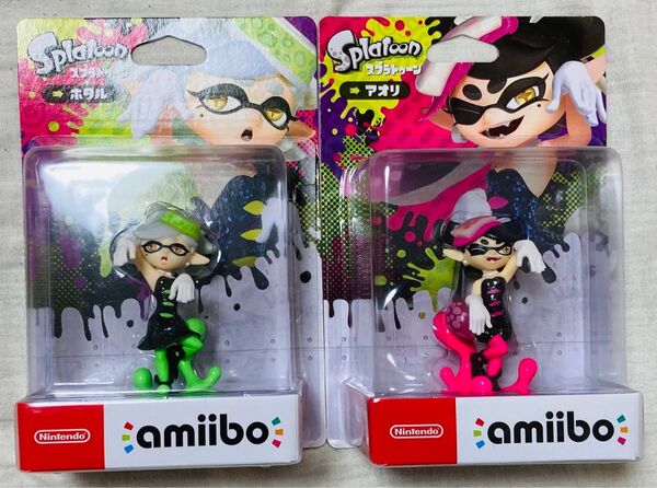 【新品未開封品】amiibo アオリ& ホタル セット