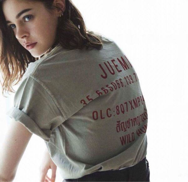 juemi GS tee Tシャツ KHAKI カーキ 完売品