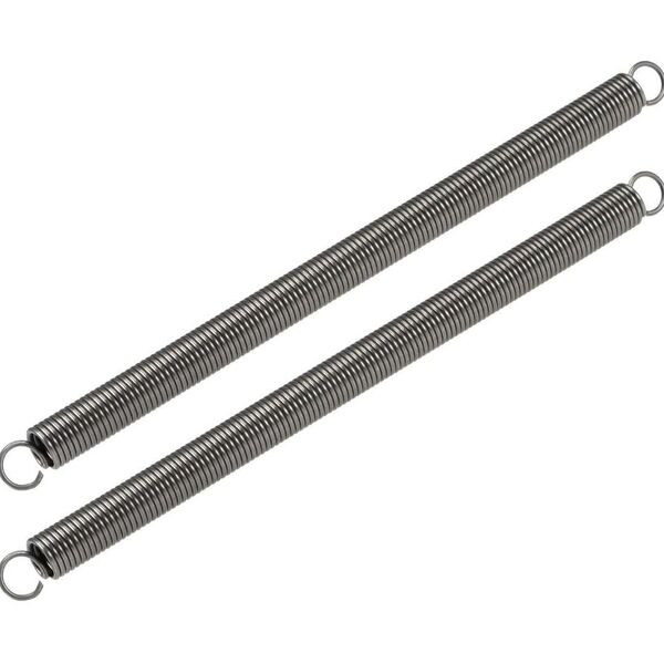圧縮バネ 2個 バネ鋼 長さ280mm 外径16mm 33Lbs ばね