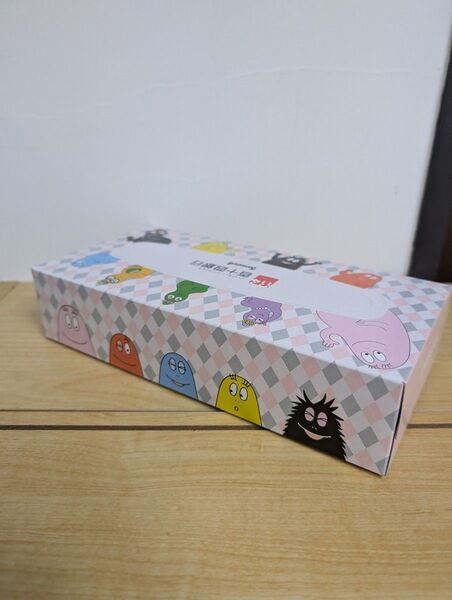 非売品レア】百十四銀行バーバパパBOXティッシュ地方銀行ノベルティBARBAPAPA