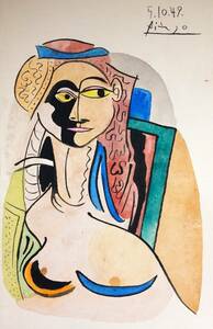  Picasso pabro* Picasso Pablo Picasso picture rare limitation rare Nude Woman Abstract