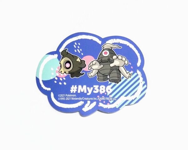【ポケモンセンター限定】My386 ステッカー ヨマワル&サマヨール