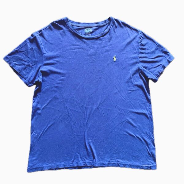 【シングルステッチ】POLO RALPH LAUREN COTTON JERSEY POCKET T-SHIRT サイズL
