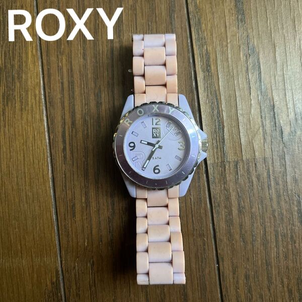 ROXY 腕時計 紫 パープル ロキシー アナログ