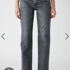 新品 未使用 マウジー moussy PLAIN JEANS STRAIGHT マウジーストレートデニム ラグアジェム SLY