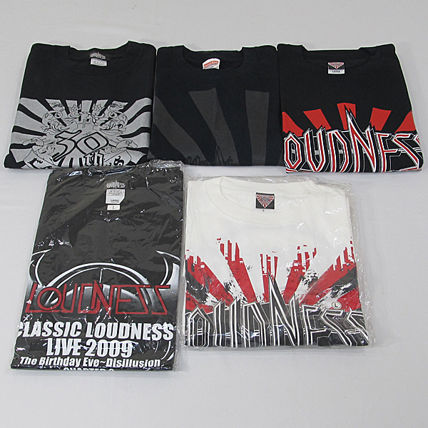 LOUDNESS】メンズ LOUDNESS THUNDER IN THE EAST 1985 White ラウドネス バンドTシャツ S/M/L/XL/XXL  | バンドTシャツとロックTシャツならTOKYO ROXX