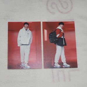 7 BTS ジン JIN FILA ポストカード 2枚セット 値下げ中