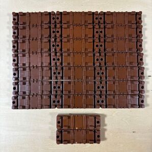 プラレール ミニ 橋脚 情景 ブラウン 茶色 23個 知育