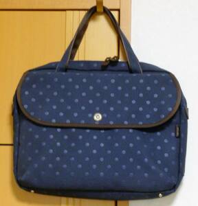 PORTER GIRL* Porter girl * Yoshida bag *Daisy* daisy * business bag * briefcase * navy blue * navy * dot * polka dot 