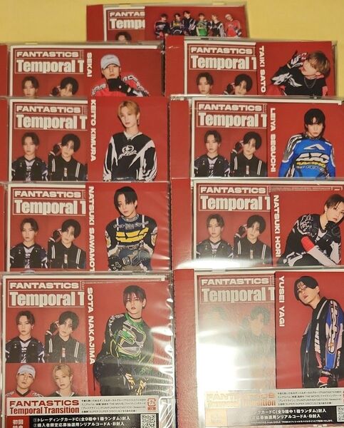 FANTASTICS CD Temporal Transition トレカ セット ファンタ