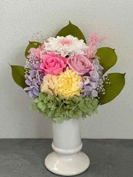 プリザーブドフラワー御供えの花