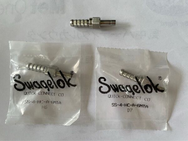swagelok SS-4-HC-A-6MTA 継手 3個