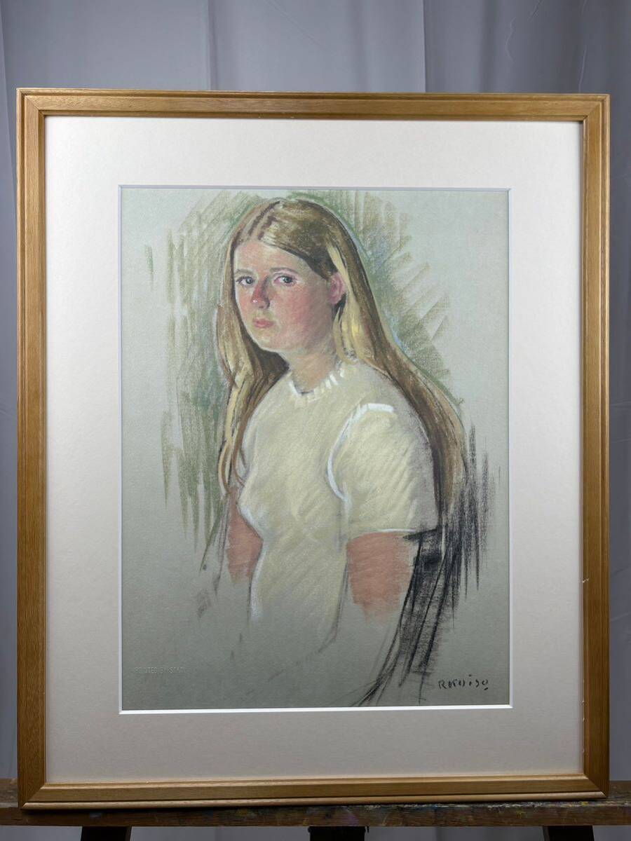 小磯良平　4点 Yahoo!オークション -「小磯良平」(人物画) (絵画)の落札相場