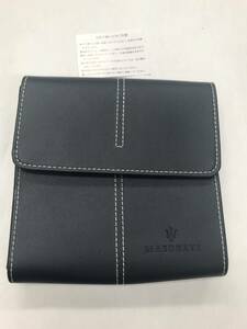  rare design * Maserati *MASERATI* leather CD case 