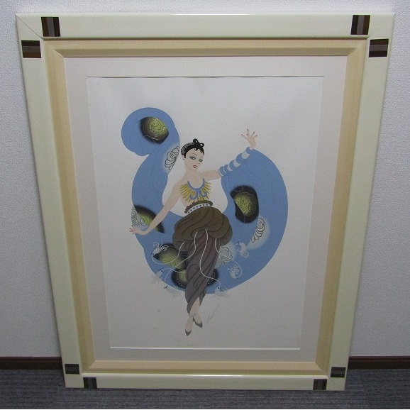 Yahoo!オークション -「エルテ」(シルクスクリーン) (版画)の Yahoo!オークション -「エルテ」(シルクスクリーン) (版画)の