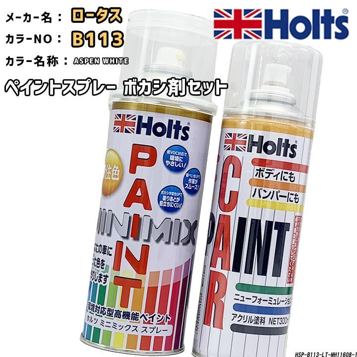 holts ペイントスプレー ロータス B113 ASPEN WHITE ホルツ MINIMIX ボカシ剤スプレーセット