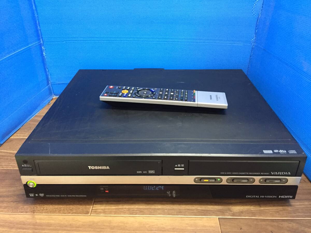 TOSHIBA VARDIA RD-W301 (HDD&DVD&VHS)デジタルハイビジョンチューナー内蔵VTR (premium vintage)