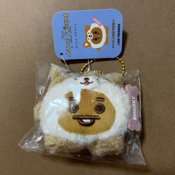 SHOOKY BT21 LINE FRIENDS 渋谷 ハチ公 HACHI マスコット キーホルダー ぬいぐるみ