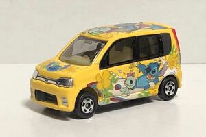 トミカ ディズニートミカ ラッピング セット リロ&スティッチ ダイハツ ムーブ スティッチ ディズニー ミニカー 模型 イエロー Disney tomy