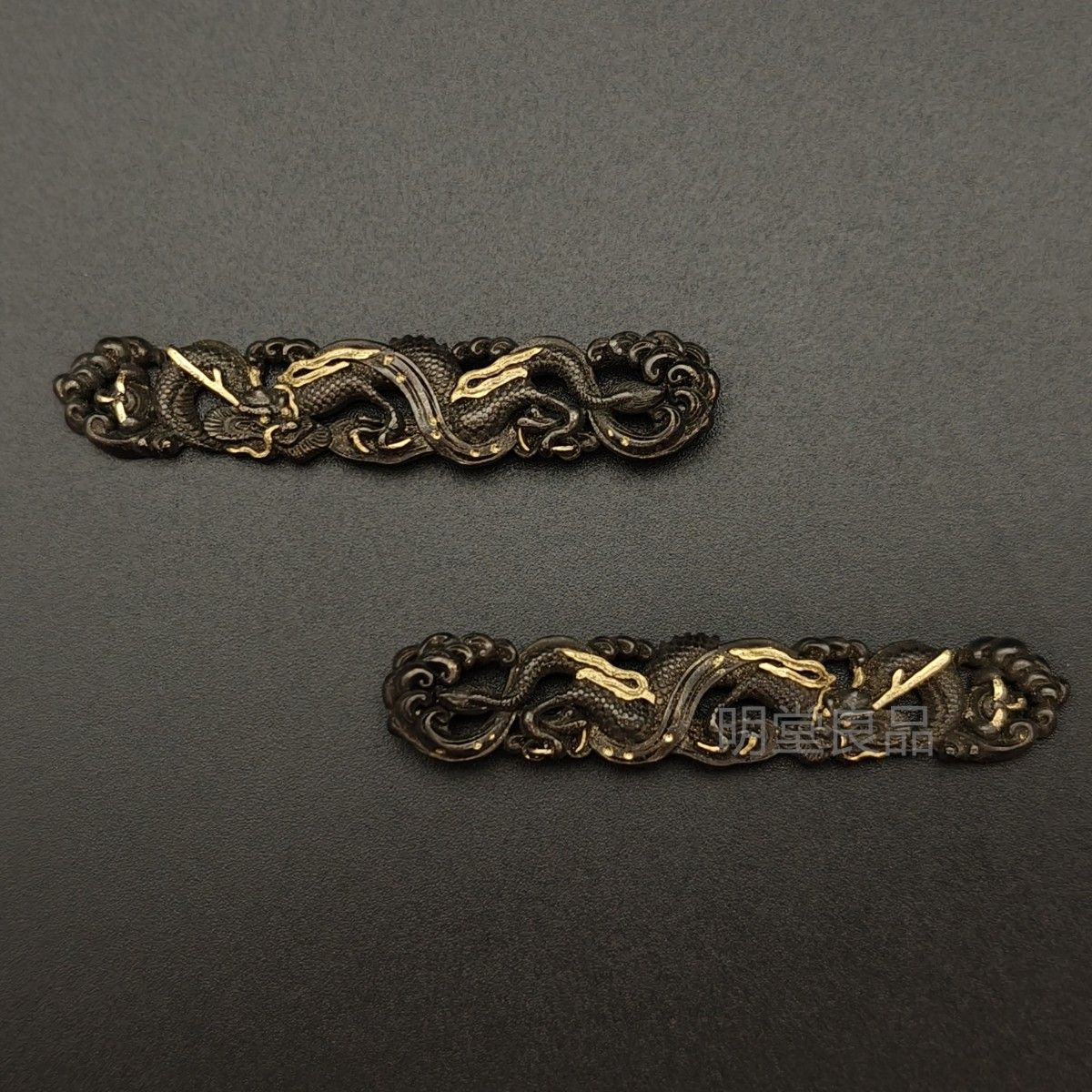 日本刀装具 鍔 蘭の図 銅地 金工品 絵金銀 刀の鍔 刀剣美術 刀鐔 日本刀装具 鍔 蘭の図 銅地 金工品 絵金銀 刀の鍔 刀剣美術 刀鐔