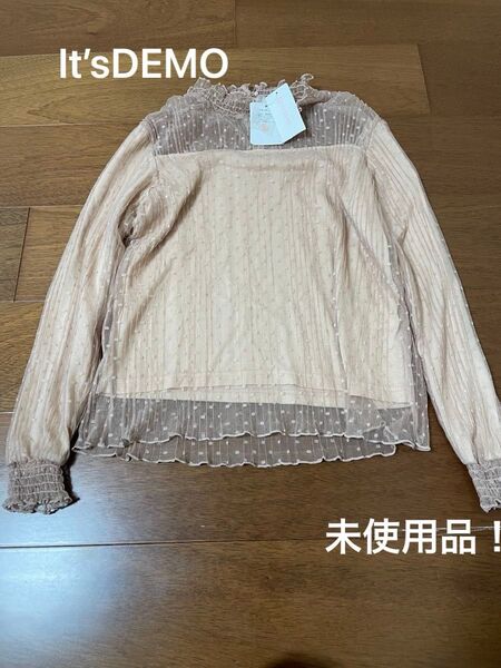 It’s DEMO レース長袖 カットソー 未使用品