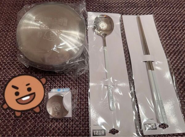 【公式・新品】 SHOOKY ユニバースター食堂 セット シュキ ユンギ BT21 *オンライン/店頭完売品