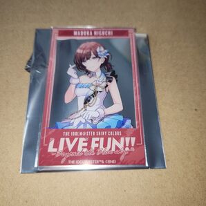 シャニマス LIVE FUN アクリルカード 樋口円香