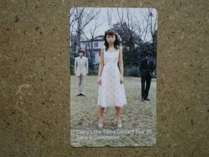 motid*ELT Mochida Kaori concert 98 telephone card 