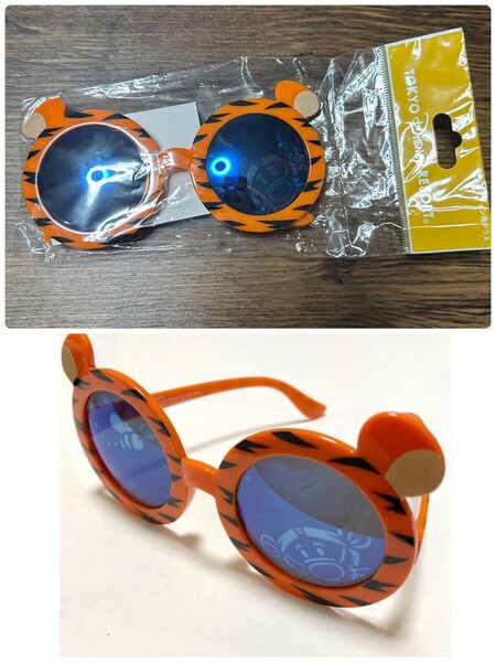 新品ディズニーランド購入 くまのプーさん ティガーおしゃれサングラス キッズ子供大人