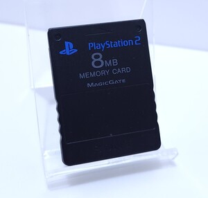 美品 / 動作品 SONY SCPH-10020 黒 プレイステーション2 純正メモリーカード (G-25)