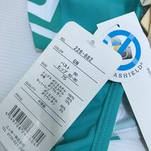 10685 新品 ７号　Ｓ　ベネトン BENETTON グリーン Ｔシャツ付き フレアビキニ ショートパンツ４点セット レディース 水着 体型カバー_画像10