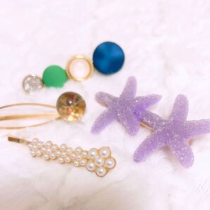 【J16】ヘアピン4個セット☆①