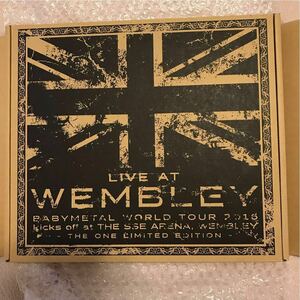  новый товар нераспечатанный BABYMETAL [LIVE AT WEMBLEY THE ONE LIMITED EDITION] Blu-ray WORLD TOUR 2016 THE ONE участник ограничение baby metal Blue-ray 