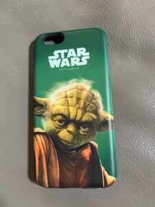 【美品】iPhoneケース　iPhone6/6S　ハードケース　スターウォーズ　STAR WARS　ヨーダ