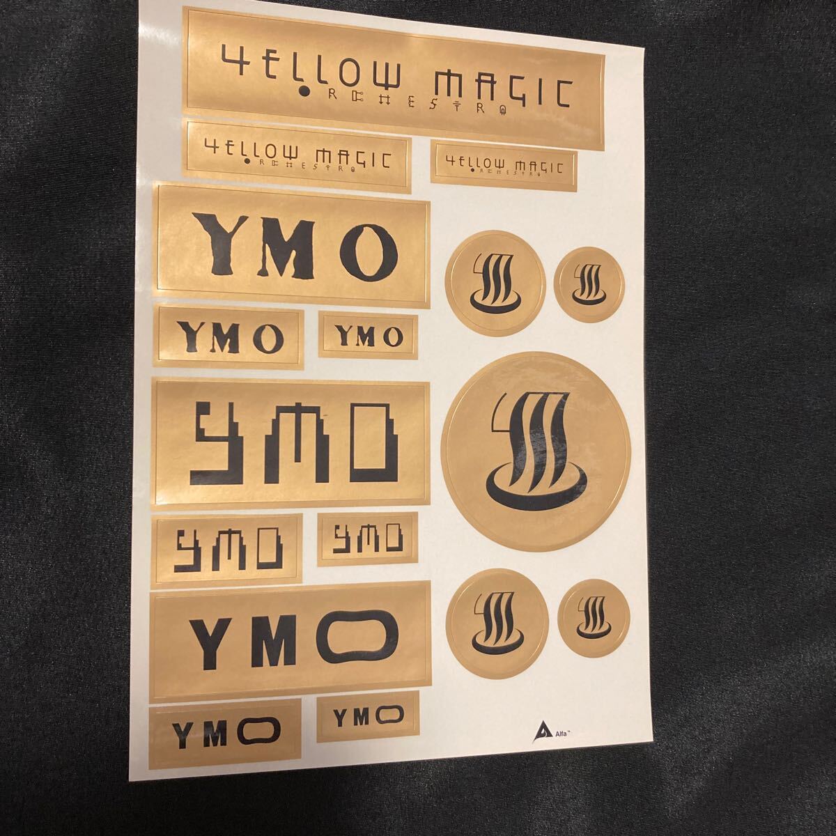 YMO イエローマジックオーケストラ ステッカー ／ 新品・未使用　非売品